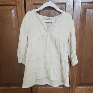 Old Navy Cream Kids Casual Dress